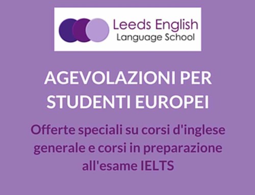 Sconti speciali per studenti europei presso la Leeds English Language School